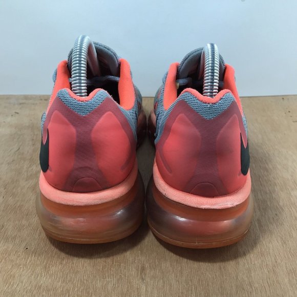 Nike Womens Air Max 2016 Running Shoes Size 8 Gray Lava Red Pink 698903-009 - Picture 5 of 10